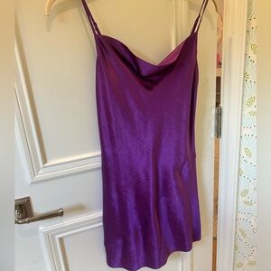 Aritzia Purple Mini Dress